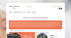 Desktop Screenshot of hotel-fiorella.it